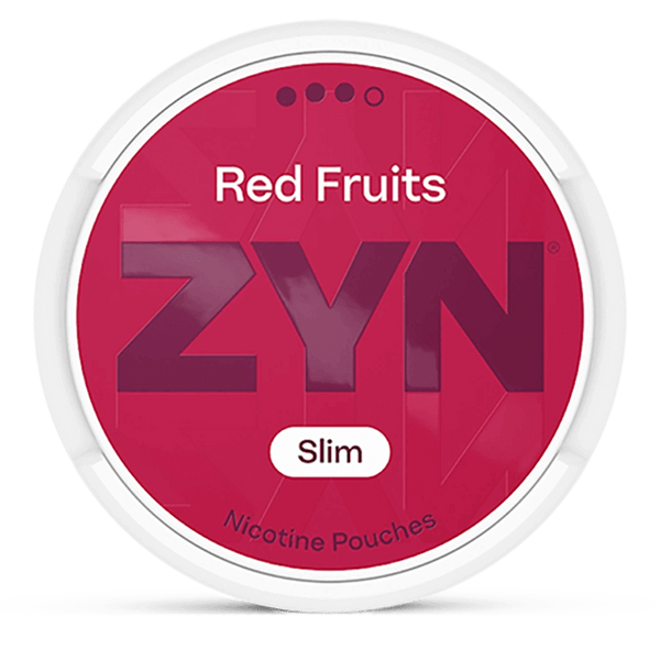 ZYN Red Fruits Slim 9mg Nicotine Pouches