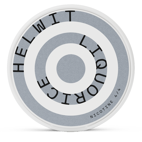 Helwit Liquorice 6mg Nicotine Pouches