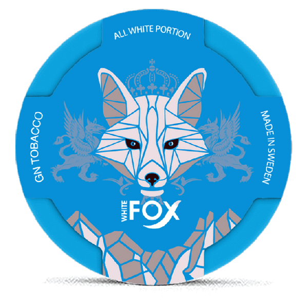 WHITE FOX Slim 12mg Nicotine Pouches