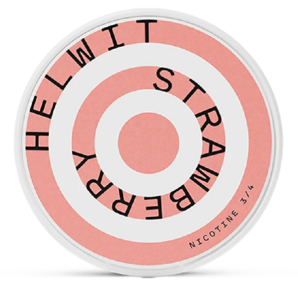 Helwit Strawberry 4.5mg Nicotine Pouches