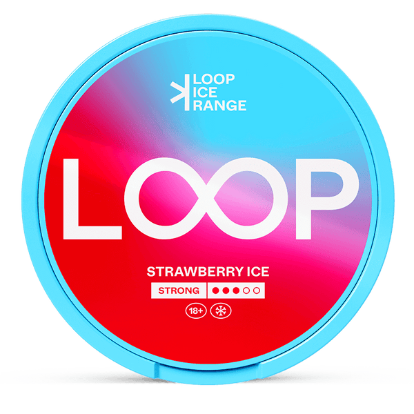 LOOP Strawberry Ice 9.4mg Nicotine Pouches