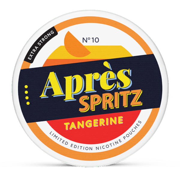 APRÈS Tangerine Spritz  Extra Strong 8.25mg Nicotine Pouches