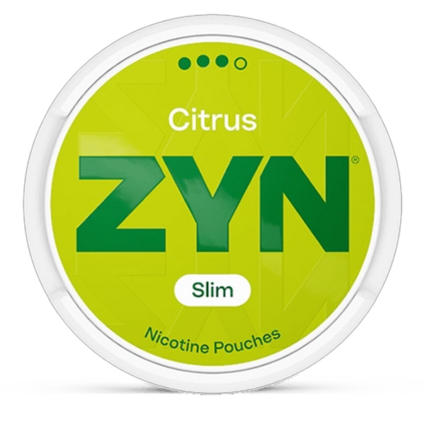 ZYN Citrus Slim 9mg Nicotine Pouches