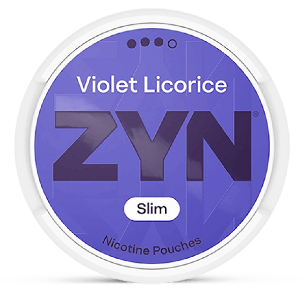 ZYN Violet Licorice Slim 9mg Nicotine Pouches