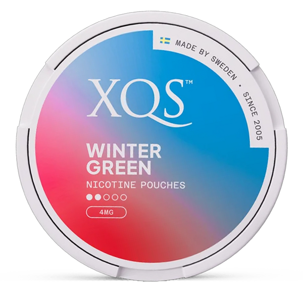 XQS Wintergreen 8mg Nicotine Pouches