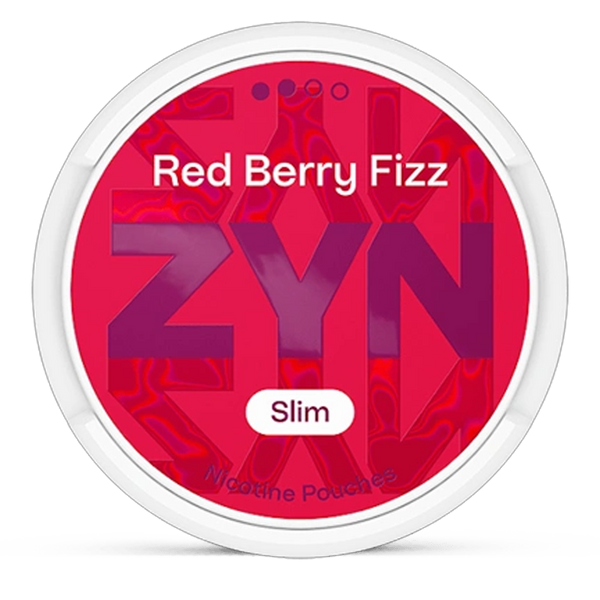 ZYN Red Berry Fizz Slim 6mg Nicotine Pouches