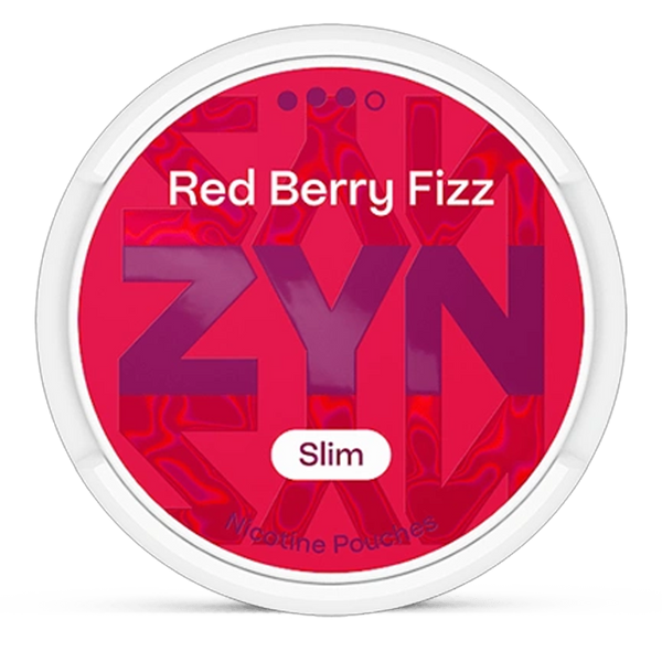 ZYN Red Berry Fizz Slim 9mg Nicotine Pouches